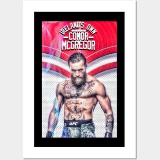 Conor McGregor The Ireland's Man Posters and Art